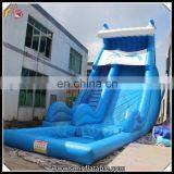Giant Inflatable Water Park Slide,cheap Water Slide With Pool,commercial Inflatable Water Slides for Kid and Adult