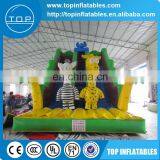 Safe and Interesting Fireproof Waterproof Inflatable Jungle Slides