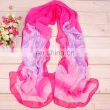China Supplier Latest Design Beautiful Chiffon Scarf Wholesale thumbnail-3