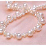 4-8mm Natural Freshwater Pearls Fancy Necklace Pearls Necklace Clavicle Chain Wedding Necklace thumbnail-2