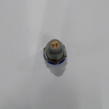 Plastic 0 degree socket 2pin with blue nut