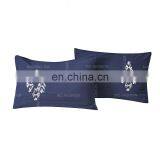 90gsm Microfiber Brushed Fabric Made Duvet Cover Set 3d Embroidery Bedding Set 3pcs Bed Sheet