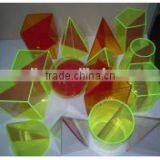 15pcs Solid Acrylic Geometry Model