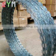 BTO-22 450mm Coil Diameter Galvanized Concertina Razor Barbed Wire thumbnail-3