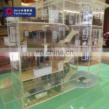 Glass New Villa 3d Modelling Architecture Interior Miniature Building House Model thumbnail-5