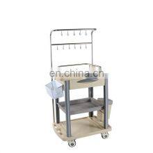 Hospital ABS Medical Emergency Trolley Emergency Cart for Hospital Use thumbnail-3