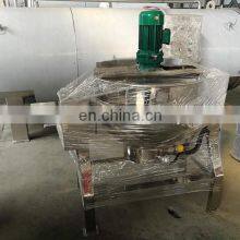 100-1000 Liter Steam Jacketed Cooking Kettle With Stirrer Double Jacketed Kettle With Mixer Steam Jacket Kettle Price thumbnail-5