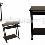 Oupusen office KD tempered glass computer desk