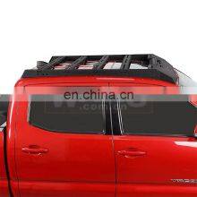 Steel Cargo Carrier Rooftop Carrier Roof Rack Cross Bar for Tacoma Platform Rack for Pickup Accessories