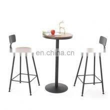 2021 High Quality Fashionable Metal Leisure Coffee Table Bar Table thumbnail-1