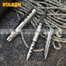 High Quality Stainless Steel With LED Lamp Outdoor Multifunctional Tactical Pen Outdoor Self-defense Tool thumbnail-3