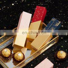 Подарочные коробки, упаковочные коробки с индивидуальным логотипом, упаковка для шоколада, коробка для кольца