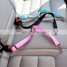 Pet Dog Cat Car Seat Belt Dog Accessories Adjustable Harness Lead Leash Small Medium Travel Clip Puppy Collar Leash thumbnail-1