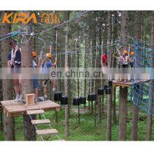 Jungle Theme Outdoor Play Ground High Rope Course Outdoor Jungle Gym For Adults thumbnail-4