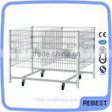Portable and Movable Promotion Storage Cage