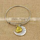 2016 Alex Bangles Adjustable Expandable Silver Bangles Wholesale Cheap Price Unisex Gender Bangles thumbnail-3