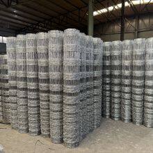 Cercado de malla de alambre de bloqueo sólido recubierto de zinc, Cercado de alambre de nudo fijo de alta resistencia galvanizado de calibre 12.5 para ganado vacuno thumbnail-3