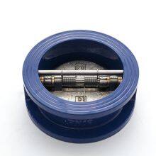 Check Valves HH46H-10 HH46H-16 HH46H-25 Micro Resistance Slow Closing Butterfly Check Valve thumbnail-1