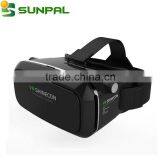 2016 Virtual Reality Glasses Head Headset VR Box 3D Glasses for 3.5 to 6.0 Inch Smartphone VR Shinecon thumbnail-1