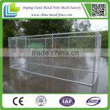China - Fully Welded 1 3/8" O.D. Glavanized Tubing Frames 4 x 4 x 6 H Complete Kennel thumbnail-4
