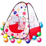 Polyester kids play tent with balls