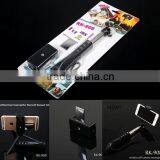 Multifunctional Wireless Zoom Bluetooth Selfie Stick Monopod thumbnail-1