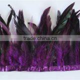 Wholesale Rooster Synthetic Feather Trim For Ribbon thumbnail-3