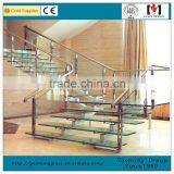 House Glass Staircase Stair Glass Step thumbnail-1