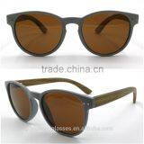 2015 Hot Design Bamboo Temple Sunglasses PC Frame Unique Eyewear Durable Sunglasses thumbnail-4