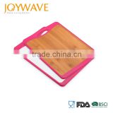 Wholesale bamboo cheese board set function chopping board kitchen board with knives
