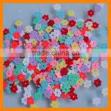 Small Flower Confetti In Solid Color