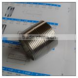 Stainless Steel Threaded Nipple 1 inch Long 1/2"NPT, Homebrew Hardware, Pump fitting