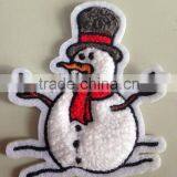 Chenille Dancing Snowman Laser Cutting Badges thumbnail-1