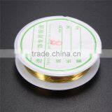 Best Price 0.8mm Jewelry Accessories Making DIY Essential Silver Gold Plated Copper Wire Craft Beads Jewelry Cord thumbnail-1