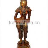 Welcome Lady With Hands Folded 32"