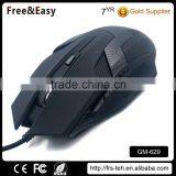 6D Ergonomic Glowing Gaming Mouse With Scroll Can do Led Show thumbnail-5