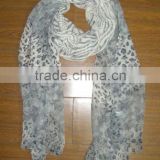 2012 new lady voile fabirc scarf
