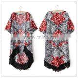 Elegant Design Customaize Polyester Chiffon With Fringes Kaftan Designs in Pakistan thumbnail-1