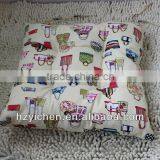 Square Foam Chair pad/ Box cushion of bags design/ tatami