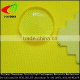 100 Polyester Oxford Fabric Fluorescent Yellow Fabric for Workwear thumbnail-1