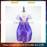 Latest Fashion Party Dress for Kids Purple Princess Tutu Dress thumbnail-4