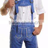 Oktoberfest Lederhosen German Costume German Outfit BLUE