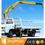 2 ton Truck mounted crane/ lorry crane from professional crane manufacturer