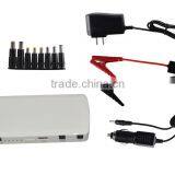 Jump Starter 12000mAh With SOS Flashlight Emergency Lithium Tool Kit Portable Power Bank