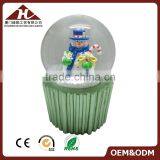 Funny Snow Man Snow Dome Globe for New Year Gift