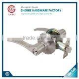 Satin Nickel Keyed Tubular Lever Handles Locks thumbnail-6