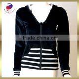 Pullover Hoodie Black Women Sport Long Sleeve Comfortable Style thumbnail-1