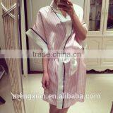 comfortable silk fleece satin silk bathrobes