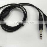 Airband Aircraft Airplane Walkie Talkie Aviation Radio Cable Connector Plug thumbnail-3