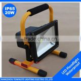 Hot Sell square 20w portable led rechargeable work light